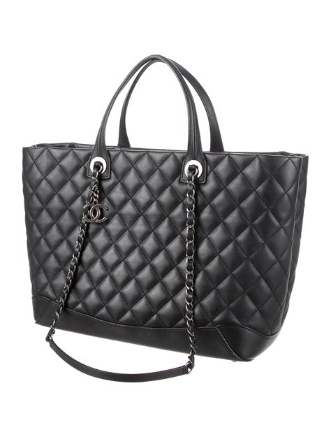 chanel large shopper tote|Chanel large shopping tote price.